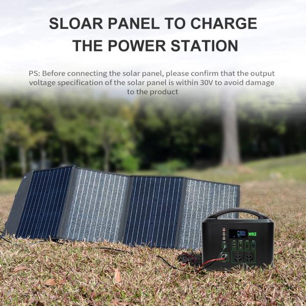 1000w dehors tout dans un stockage de l'énergie portatif solaire du système Lifepo4