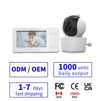 4.3 pulgadas de vídeo cámara digital monitor de bebé monitoreo de temperatura innovación de avance