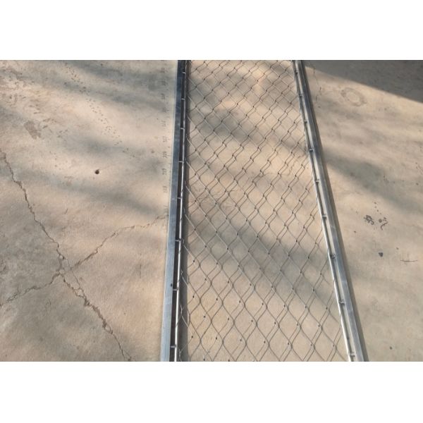 Flexible Stainless Steel Rope Mesh For Balcony Safety Zoo Enclosure