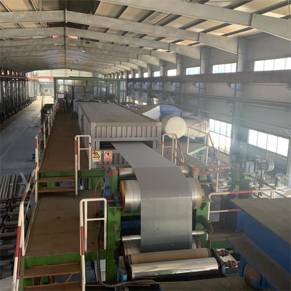 Industrial Gas Heating Color coated Steel Coil Production Line