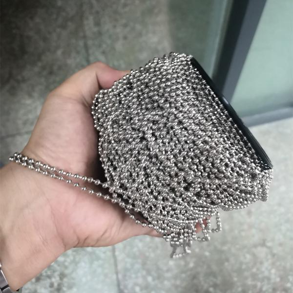 Школьная роликовая цепь с роликовой цепью 4,5-6 мм из нержавеющей стали для жалюзи