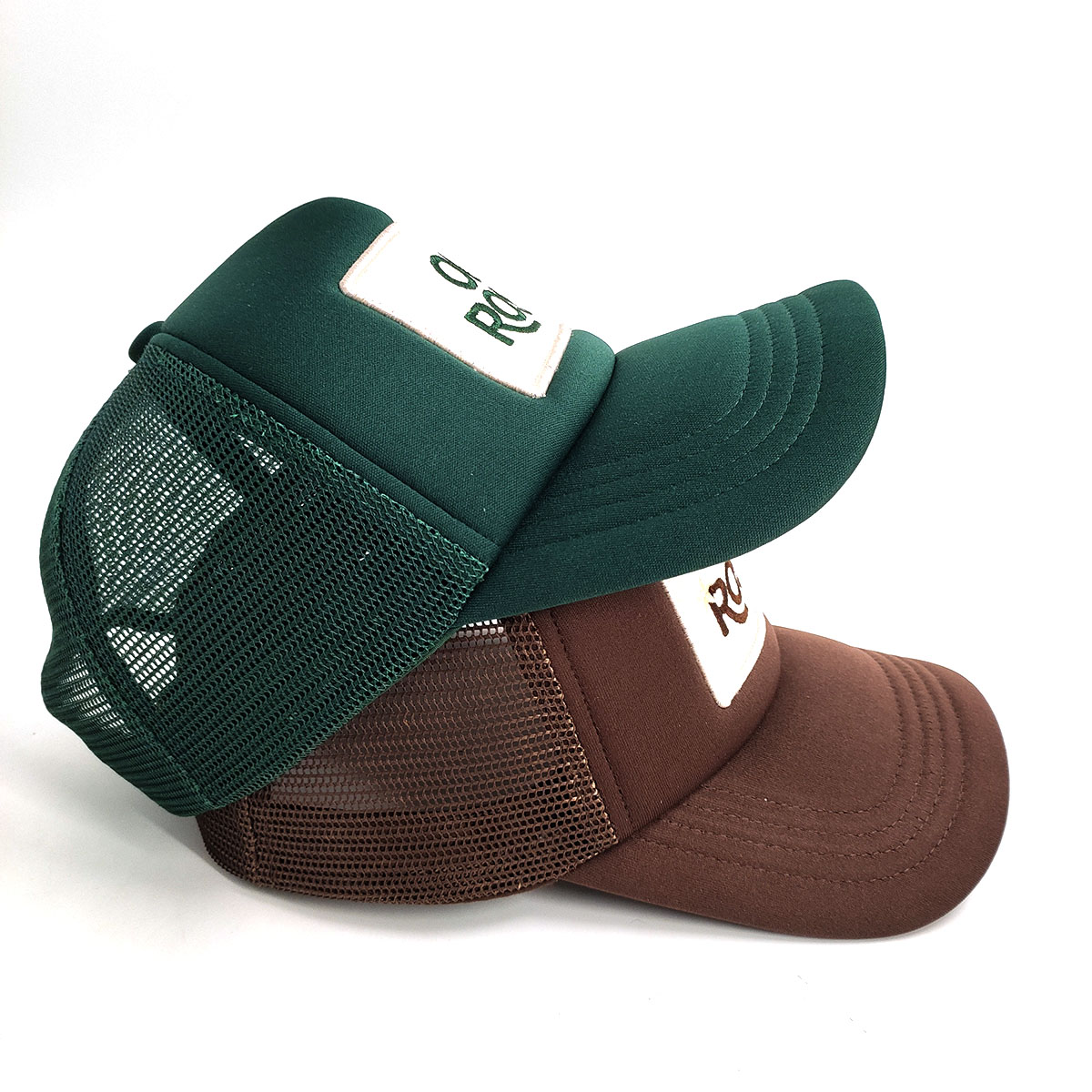 Mesh Patch 5 Panel Trucker Cap Embroidered Snapback Cap Cap Snapback Cap