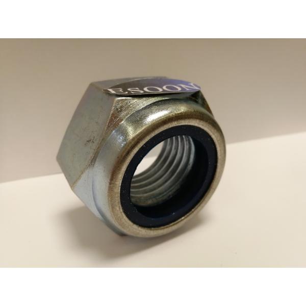 DIN985 Prevailling torque type hexagon Thin nuts,with nylon insert ISO10511 GB6172.2-86,Grade 10,Zinc plated surface