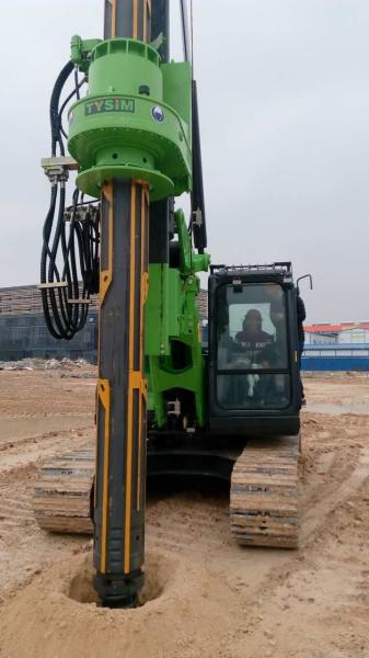Diamètre de forage simple rotatoire du transport 1200mm de charge de plate-forme de forage KR60