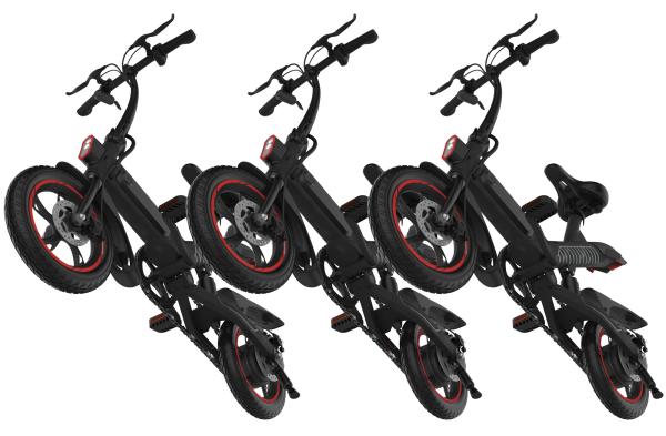 Professional Aluminum Folding Electric Bike Simple And Fashionable Design