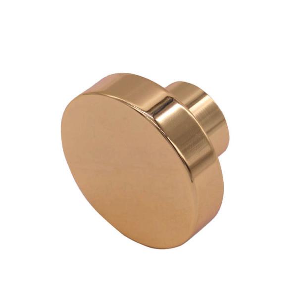 Golden Round Luxury Zamak Perfume Caps For EAF15 Perfume Glass Bottle