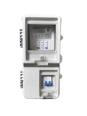 CE ABS Single Phase Electric Meter Box Pole Mounted Household Electrical Devices