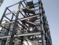 3-5 Storeys Prefabricated Steel Frame Warehouse Offices Shopping Mall Commercial Buildings