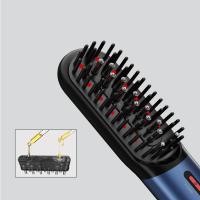 650nm LLLT Laser Hair Grow Comb Laser luz vermelha microcorrente EMS+Vibração
