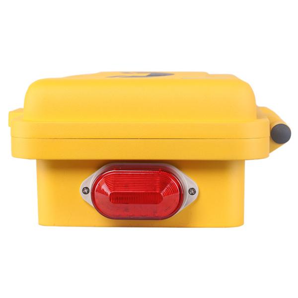 Alumínio Allloy Industrial VoIP Telefone Dc12V Adaptador Externo Opcional Lâmpada de Piloto de Toque Perfeito