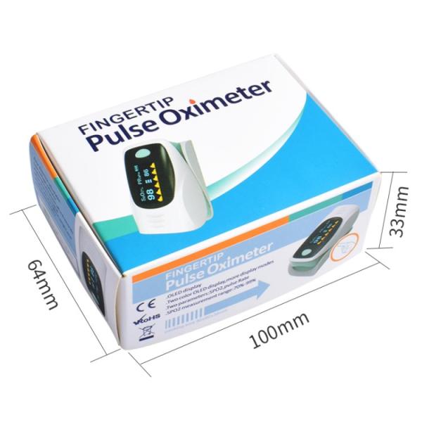 Rechargeable Bt5.0 Fingertip Pulse Oximeter Thermometer Infrared