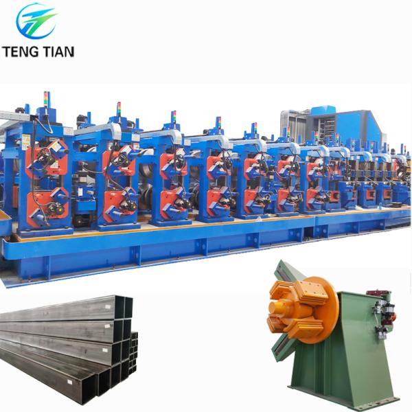 Full Automatic ERW Steel Pipe Machine 150m/min Max Speed