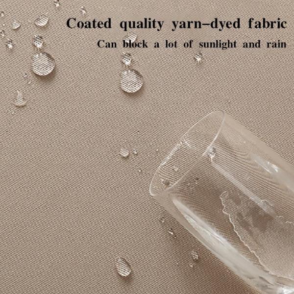 Устойчивые к ветру садовые садовые парашюты полиэфирная ткань алюминиевый пляжный зонтик