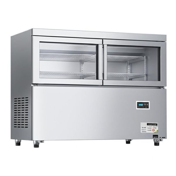 Silver Commercial Freezer for Restaurants Performance That Exceeds Expectations