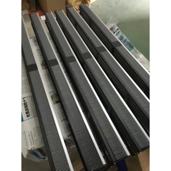 1000W Grown Light LED Aluminum Heatsink Skived Base Heat Sink For Computer Sever