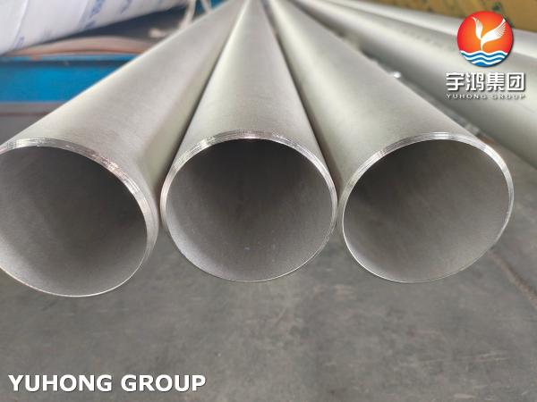 ASTM A312 TP321 Tuyau sans soudure en acier inoxydable, décapé et recuit