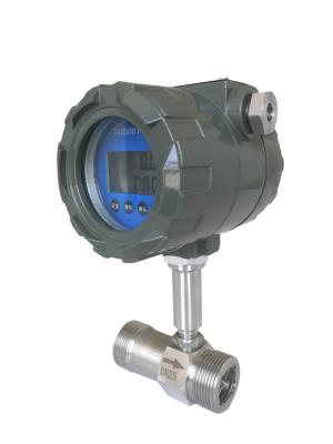 Compteur de débit industriel de compteur de débit d'acier inoxydable/turbine IP65