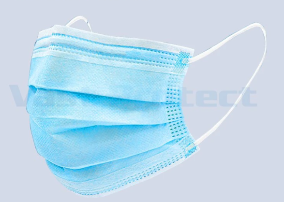 Срок годности 2 года EN14683 Больничное оборудование одноразовые 3 слойные дыхательные маски для ушных петлей