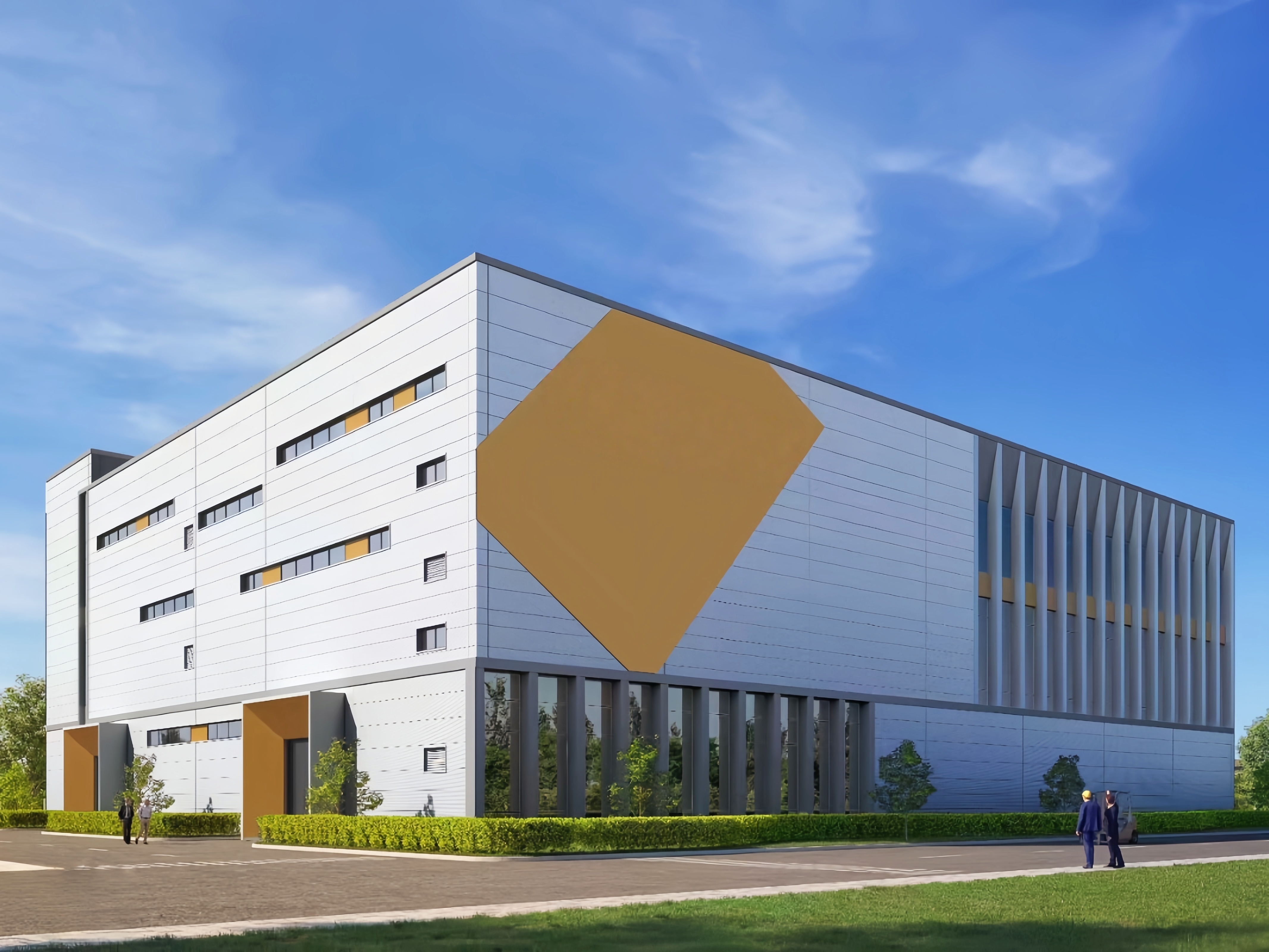 Custom Size Prefab Steel Structure Warehouse With Waterproof Roof Accessories