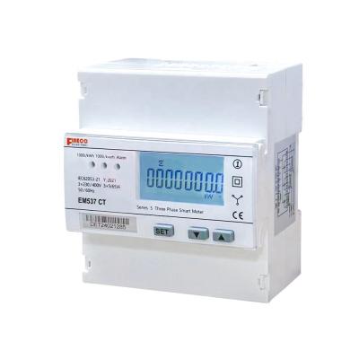 Modbus RTU Communication Dual Tariffs Three Phase WiFi KWh Meter for Within Budget