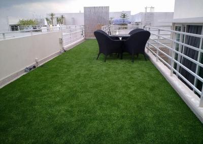 Balcony Artificial Turf Grass , Artificial Putting Turf 10mm~60mm Pile Height