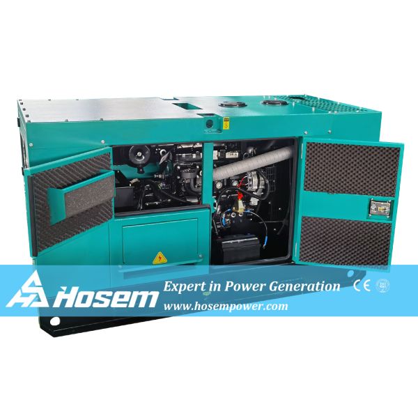 60Hz 15kVA Soundproof Diesel Generator with Durable SDEC Engine | Hosem Power