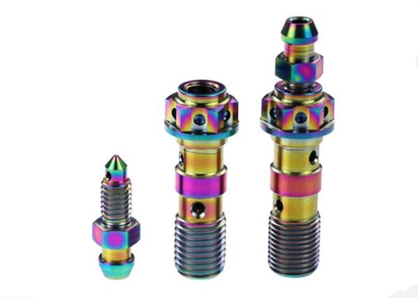 Ti 6al4v Banjo Bolt Titanium Fasteners Bleed Screw Flange Race Spec Banjo Screw