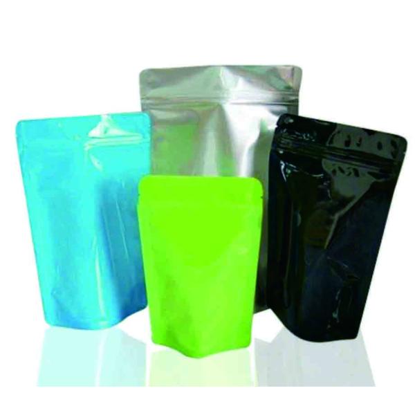 custom materials stand up pouch , food bag main street danbury