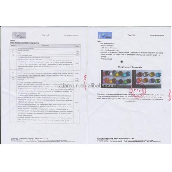 Подгонянный SGS сферы шарика смолы прозрачный акриловый одобрил