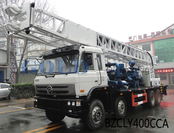 BZCLY400CCA Portable truck mounted water well drilling rig
