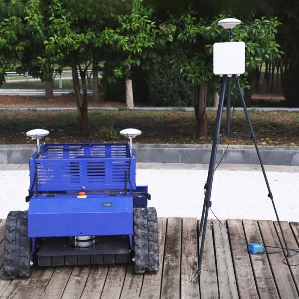 AWY-550 GPS AIWEIYA Industrial DIY Self Propelled Cordless Riding Rotary Lawn Mower 4-Stroke Gasoline Engine 224cc Flail Cutting