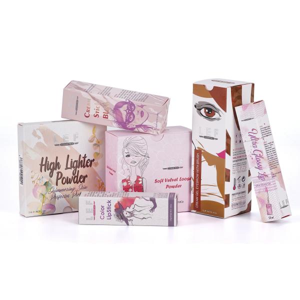 Custom Cosmetics Packaging Box 100% Manufacturer MOQ 1000Pcs Skin Care Gift Box