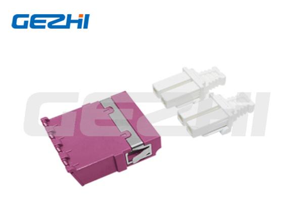 LC OM4 DX Avoid Laser Adapter Without Flange Fiber Optical Adapter