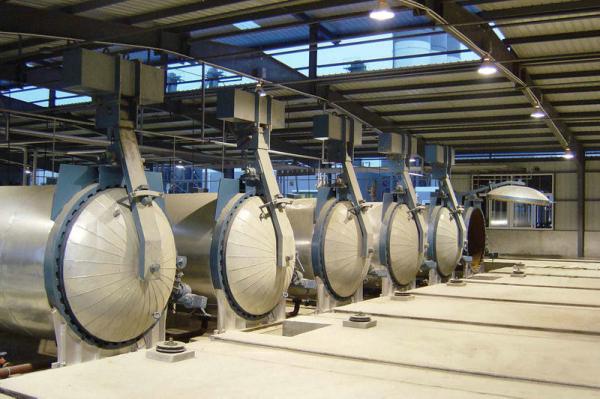 Grande autoclave concreta da autoclave AAC da embarcação do × 38m da autoclave Φ2.68 do tijolo do vapor da escala/AAC/pressão