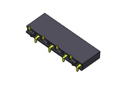 TIPO fêmea de SMT da fileira do conector 2.54mm do encabeçamento único - 1 *2 PIN To 1*40PIN H=7.50mm