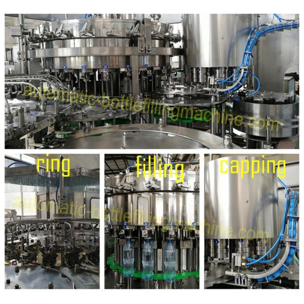 Многократная цепь машины завалки 7000BPH напитка бутылки ЛЮБИМЦА Carbonated действует заполнитель Monoblock