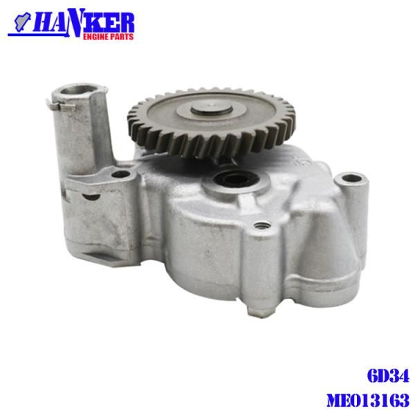 Масляный насос машинных частей ME013163 6D34 6D34T для машинных частей Мицубиси японских