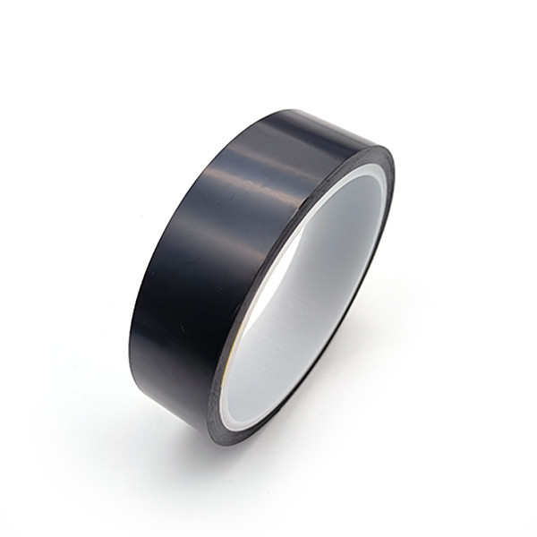 E2-B82IB Heat Resistant Black Thermal Tape ESD Low Static Polyimide Film