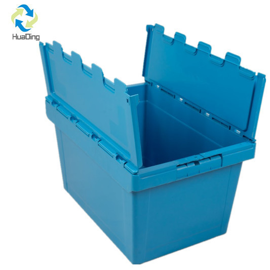Blue Stackable Plastic Tote Box The Smart Choice for Other Household Products Storage