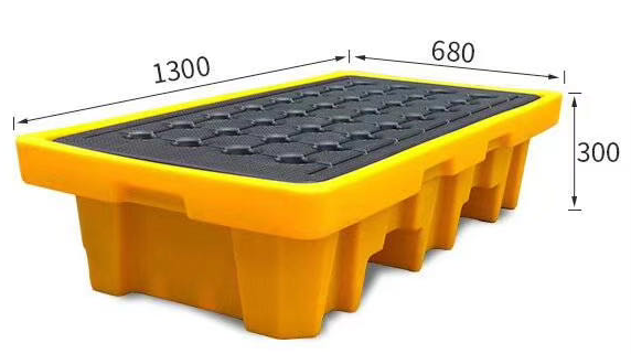 High Quality Rotational molding 2 Drum Spill Plate