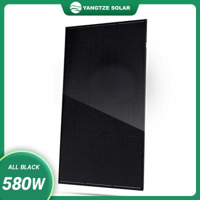 580W IP68 Mono Polycrystalline Solar Panels Half Cut Lightweight