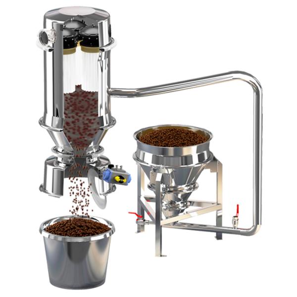 Stainless Steel Powder Vacuum Feeder for Food Powder Vertical Pneumatic Conveyor