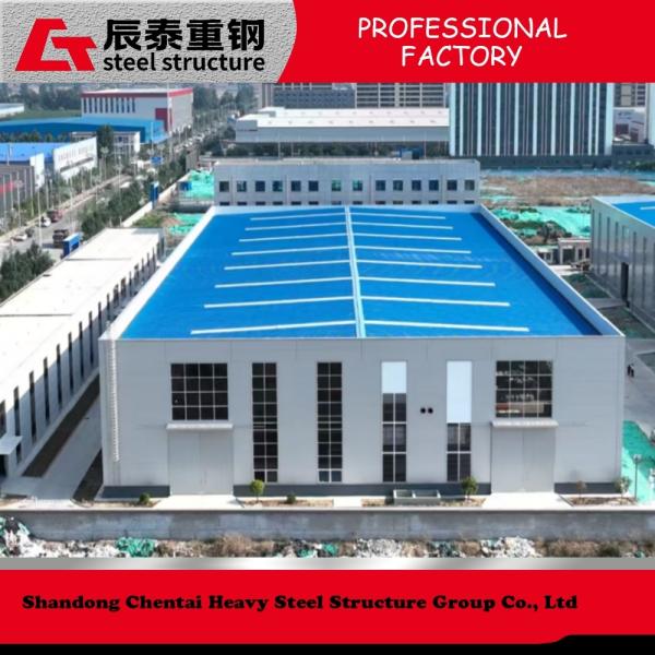 Moderno Corto período de construcción Taller de estructura de acero Edificio de fábrica industrial
