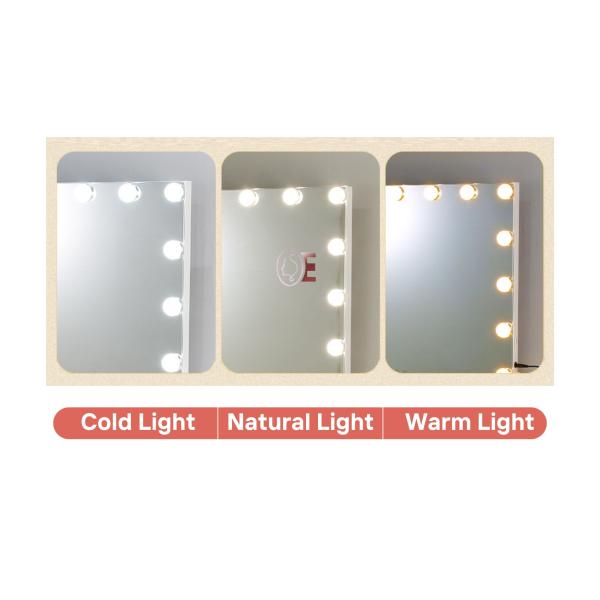 Custom Tabletop Vanity Rechargeable Mirror Light LED