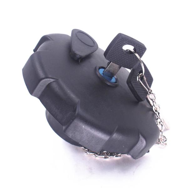 A0004700405 Volvo Truck Parts Inner Diameter 78MM Fuel Tank Cap With Lock 2 Keys