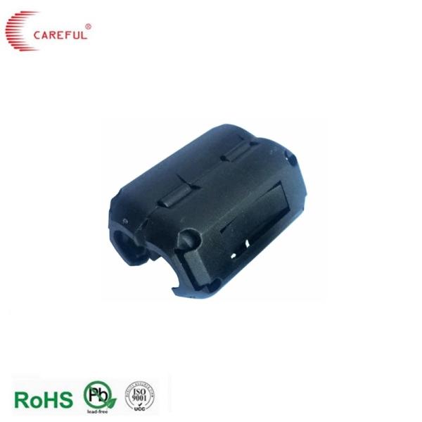 White And Black Plastic EMI Ferrite Clamp On Cores For 6/ 6.5/10/13/19mm Cable