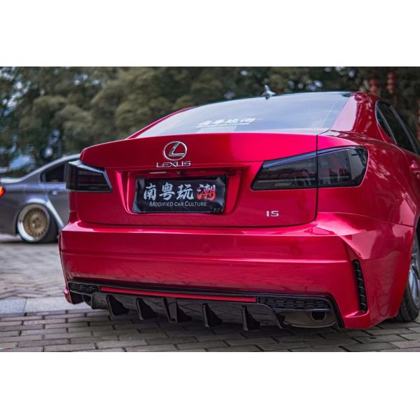 New Arrivals Injection pp Body Kit Rear Bumper Upgrade Phantom Style Car Bumper for Lexus IS250 IS300 2006-2012