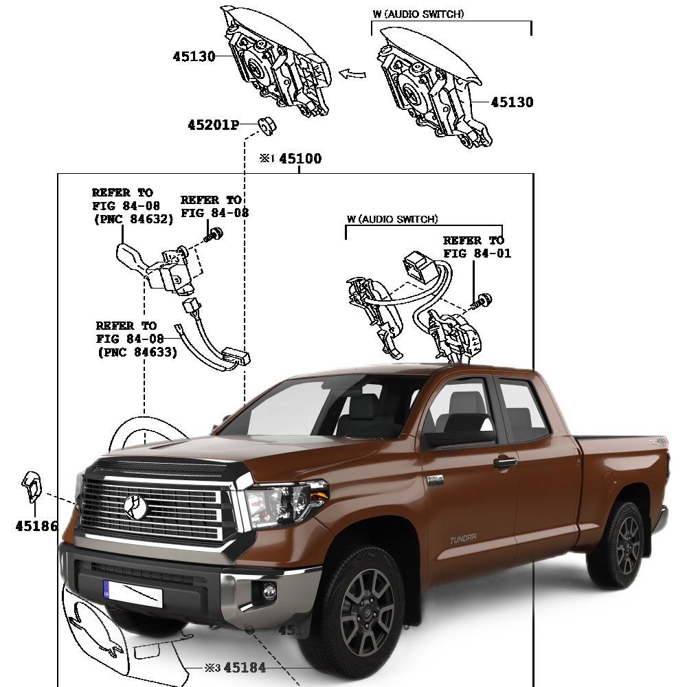 2018- Year Manufacturing Car Aftermarket for Toyota Tundra Full Range Auto Accessories