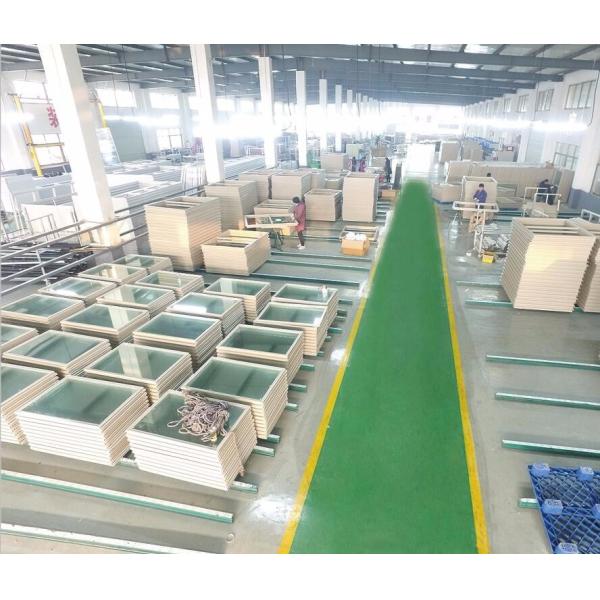 Виниловый наклон UPVC одноподвесные окна низкий U-фактор для колоний