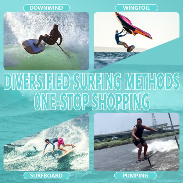 Load 100 - 150kg Carbon Foil Board Surfboard Fin Foil Hydrofoil Hard SUP For Water Surfing
